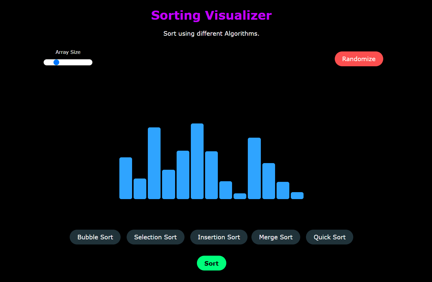 Sorting Visualizer